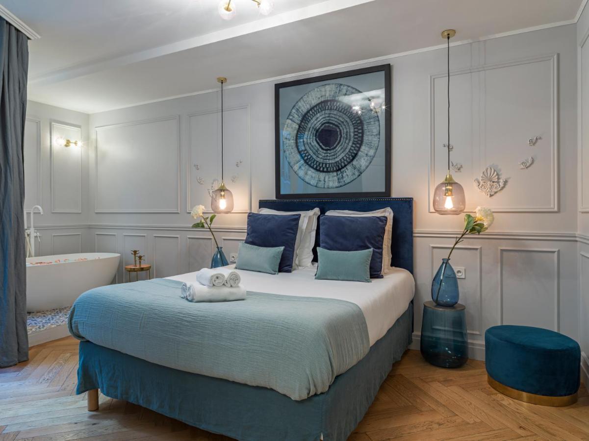 The Blue Pearl Apartment Paris Bagian luar foto