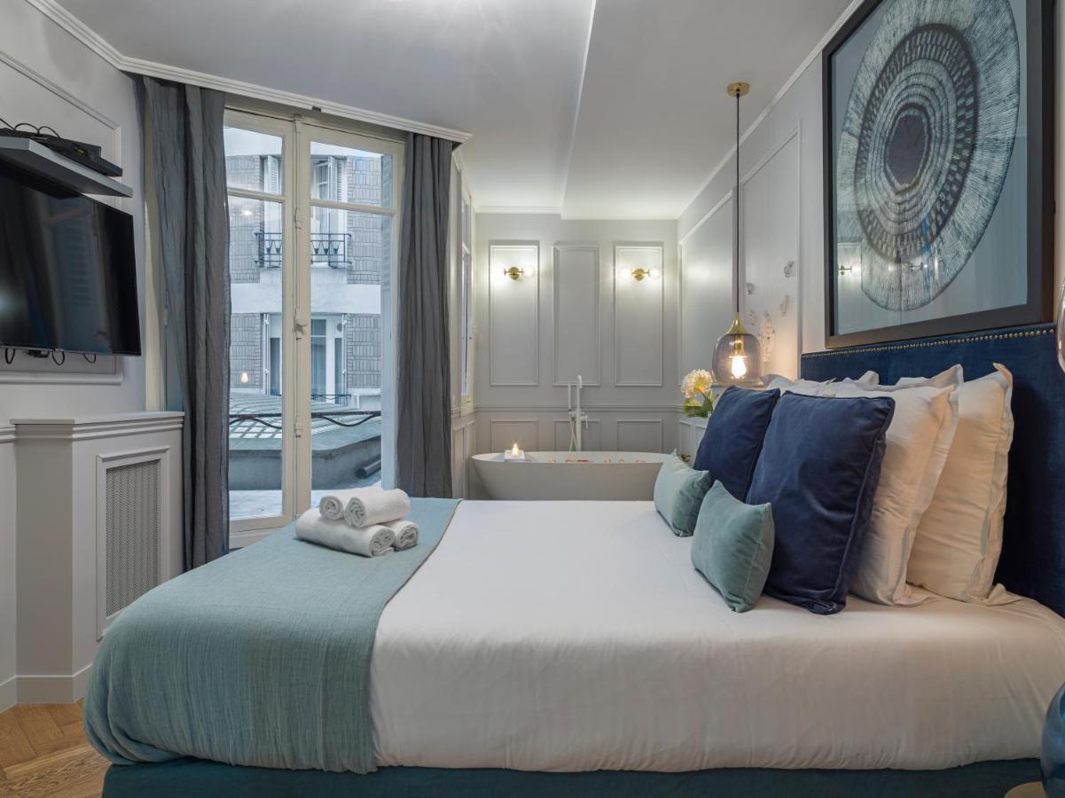 The Blue Pearl Apartment Paris Bagian luar foto